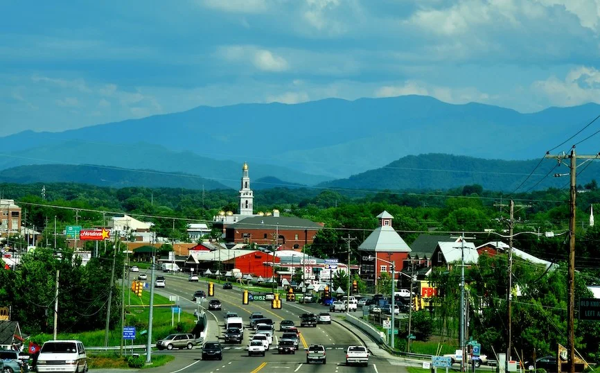Sevierville Smoky Mountain vacation rental landscape